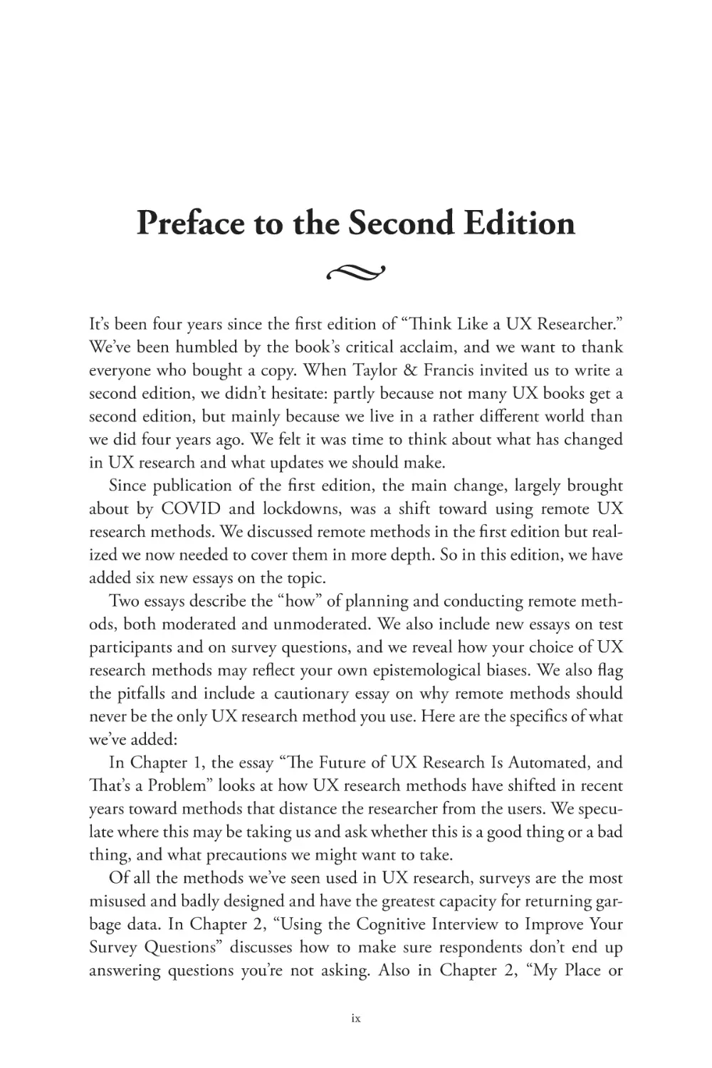 Preface to the Second Edition