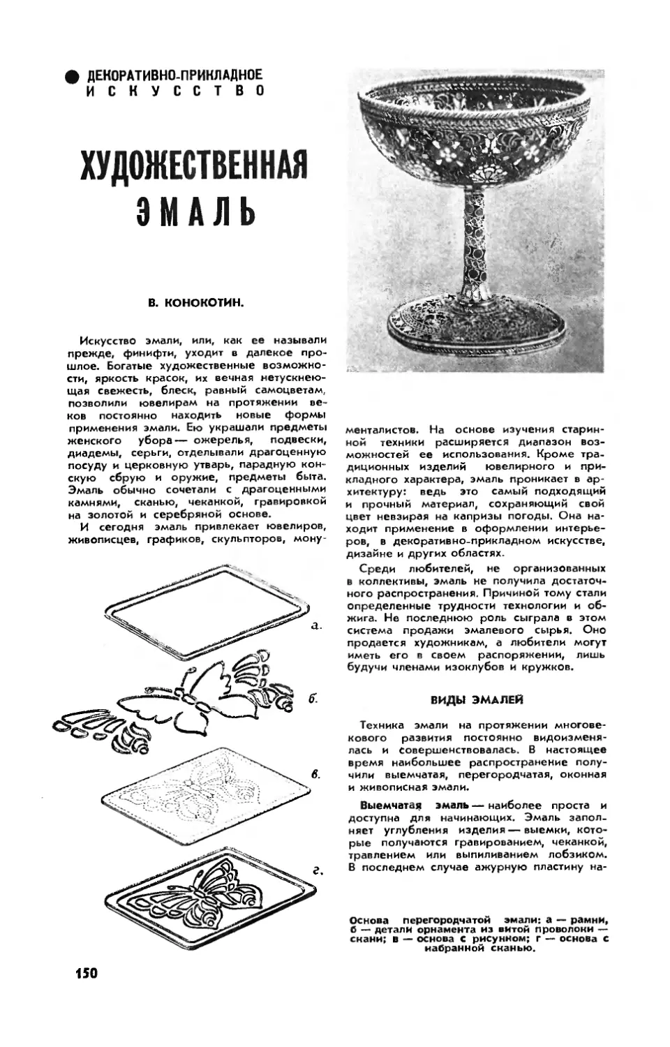 В. КОНОКОТИН — Художественная эмаль