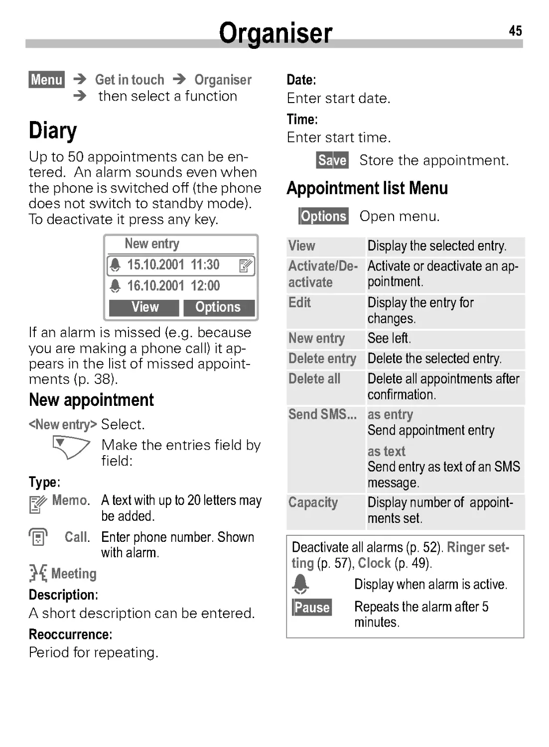 Organiser