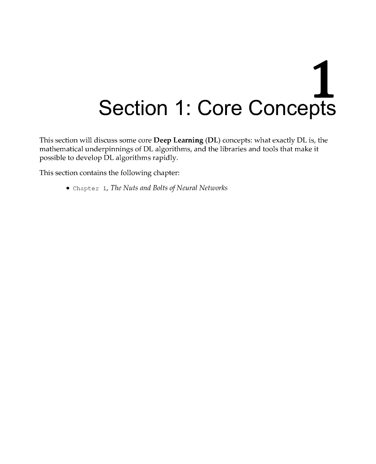 Section 1: Core Concepts