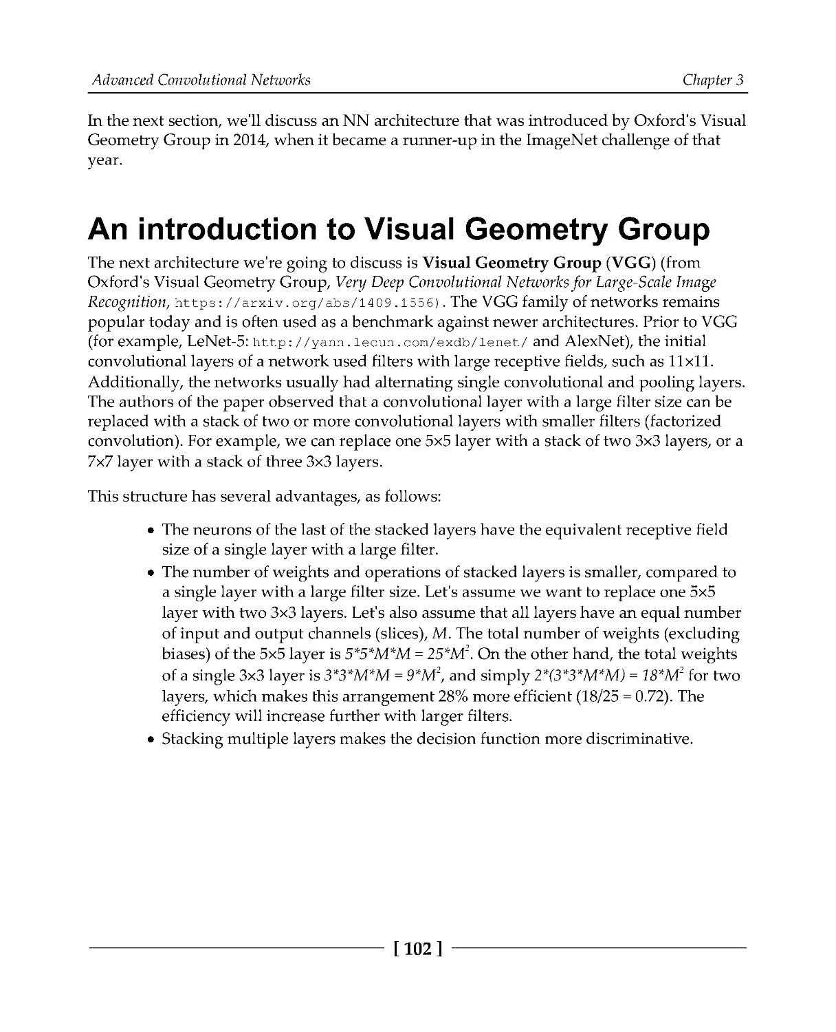 An introduction to Visual Geometry Group 