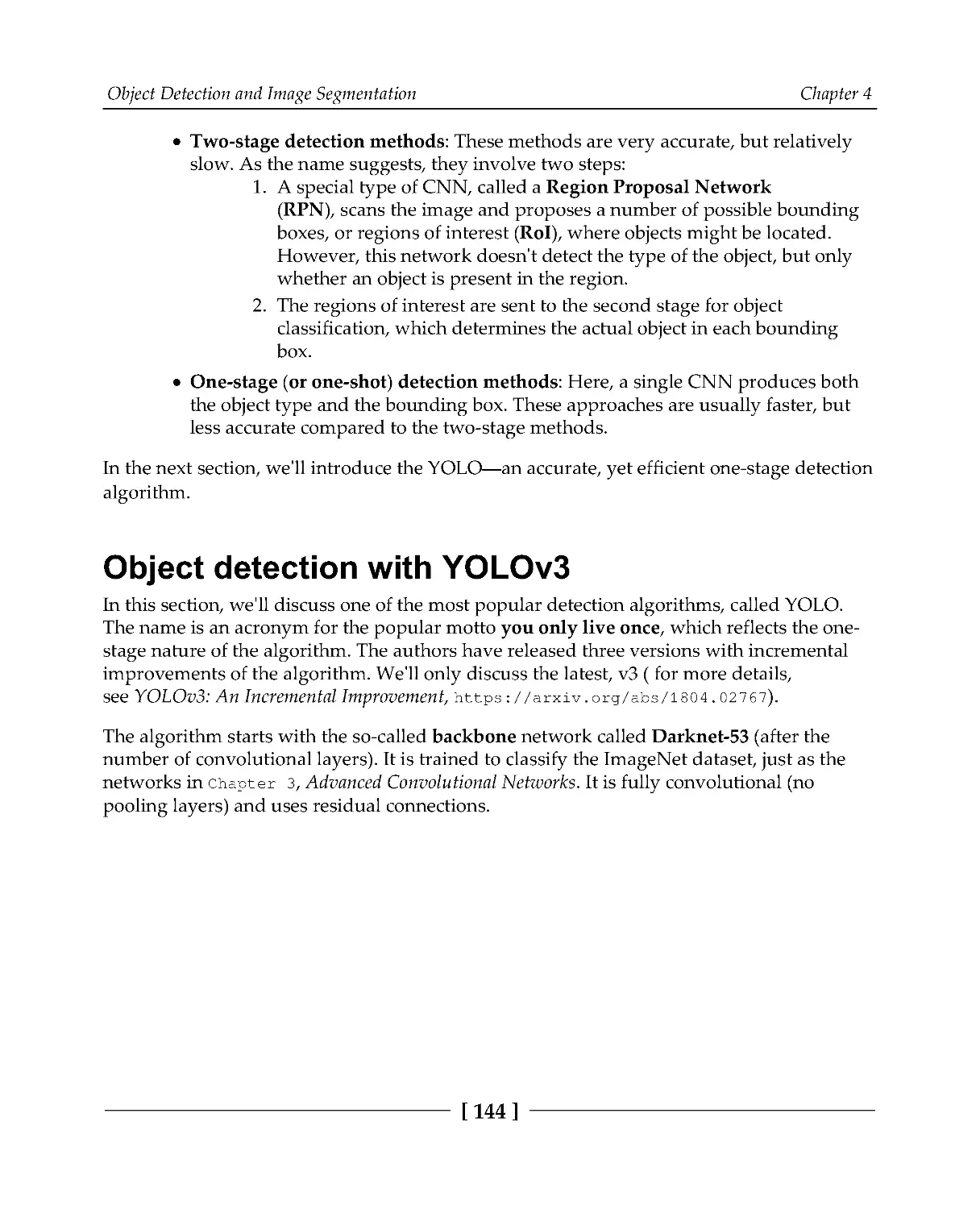 Object detection with YOLOv3
