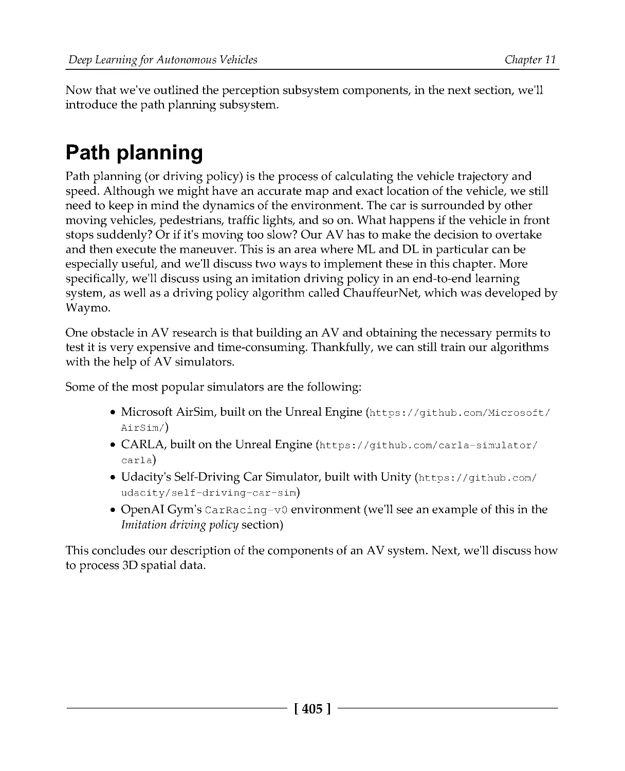 Path planning
