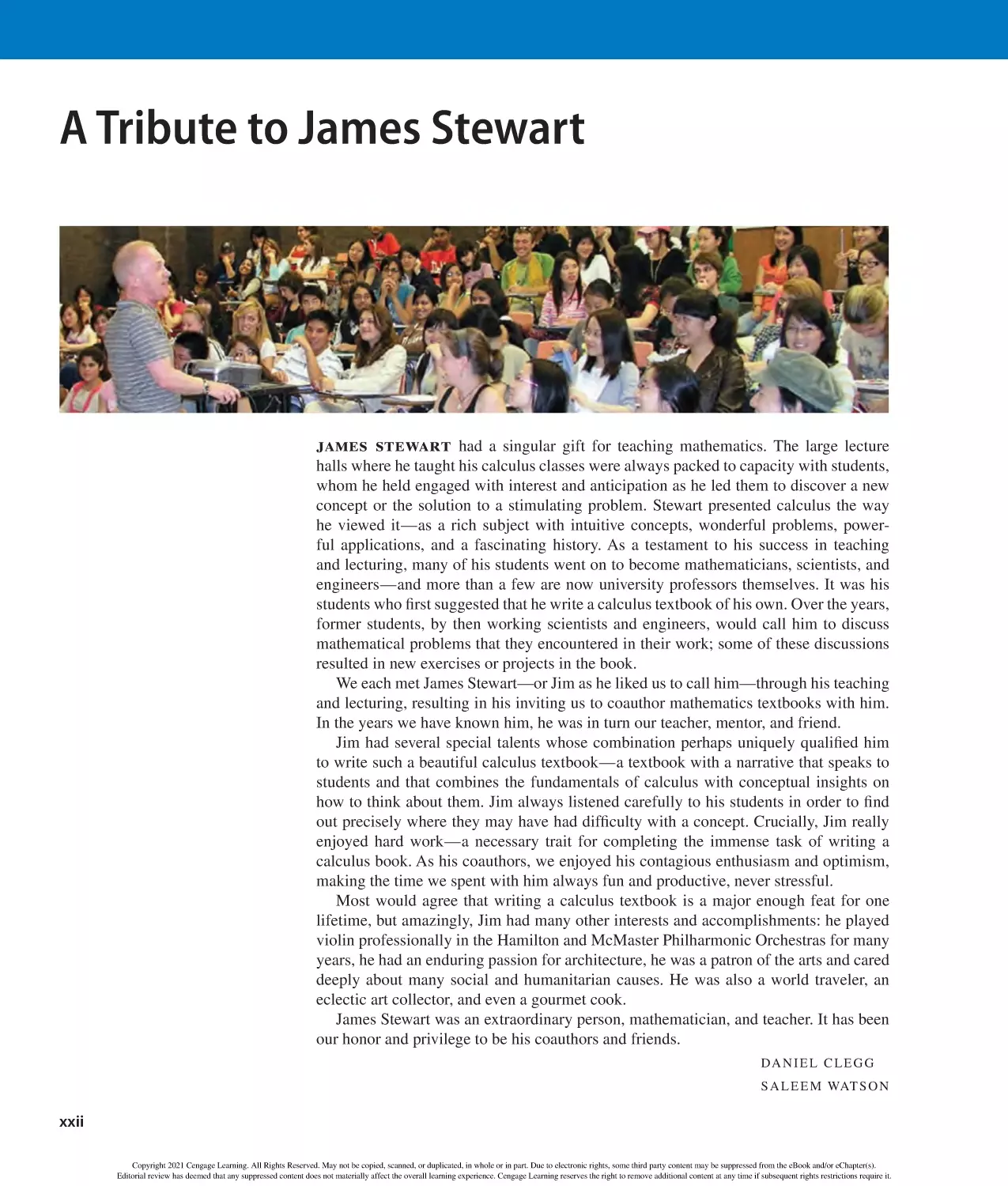 A Tribute to James Stewart