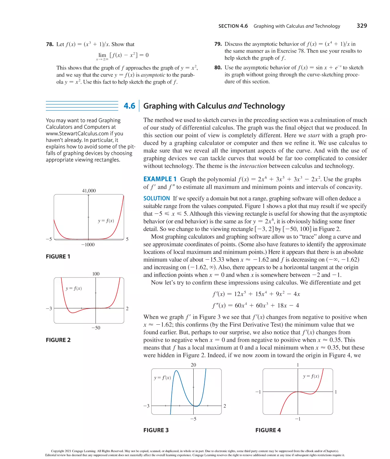 4.6 Graphing with Calculus and Technology