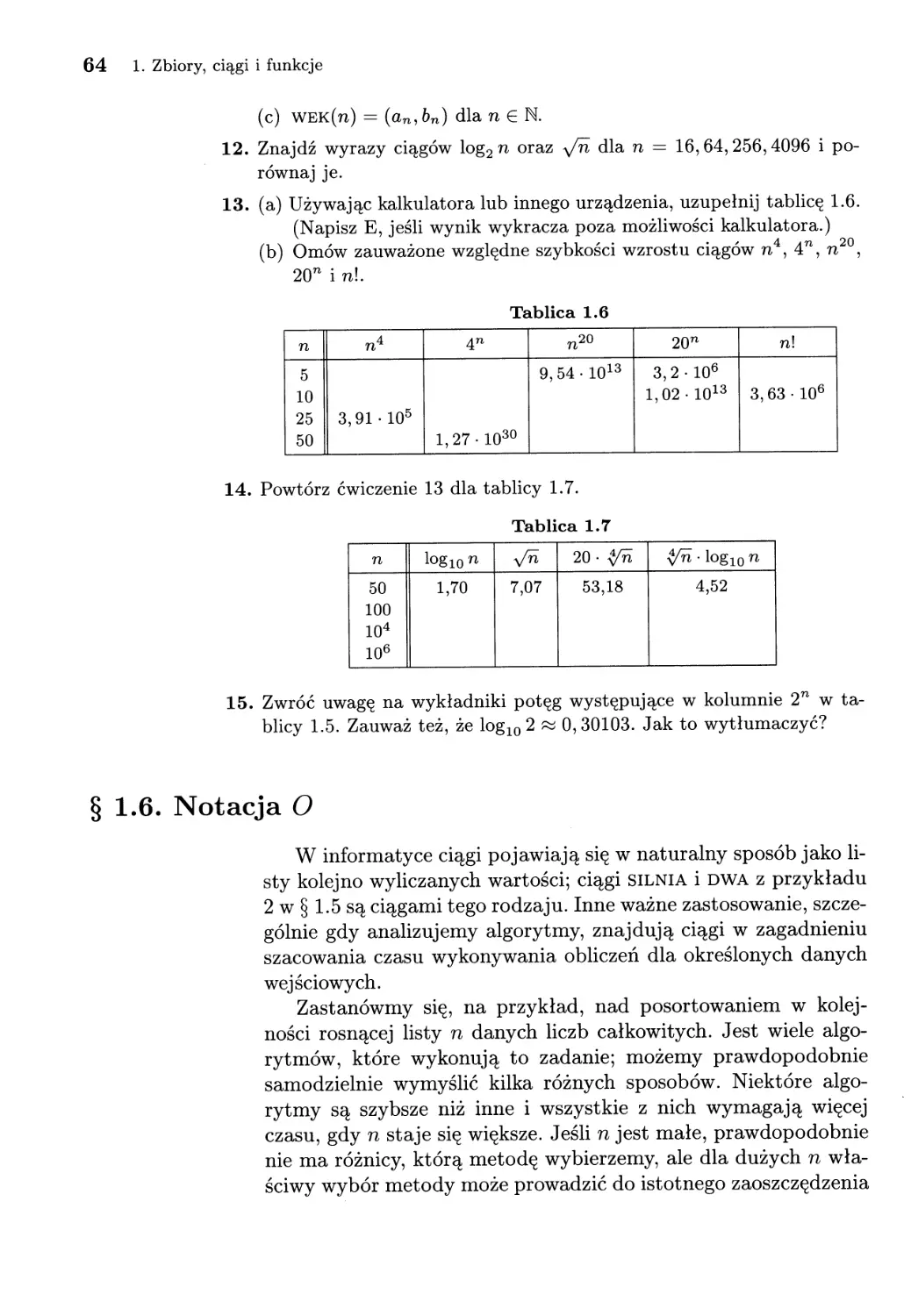 1.6. Notacja O