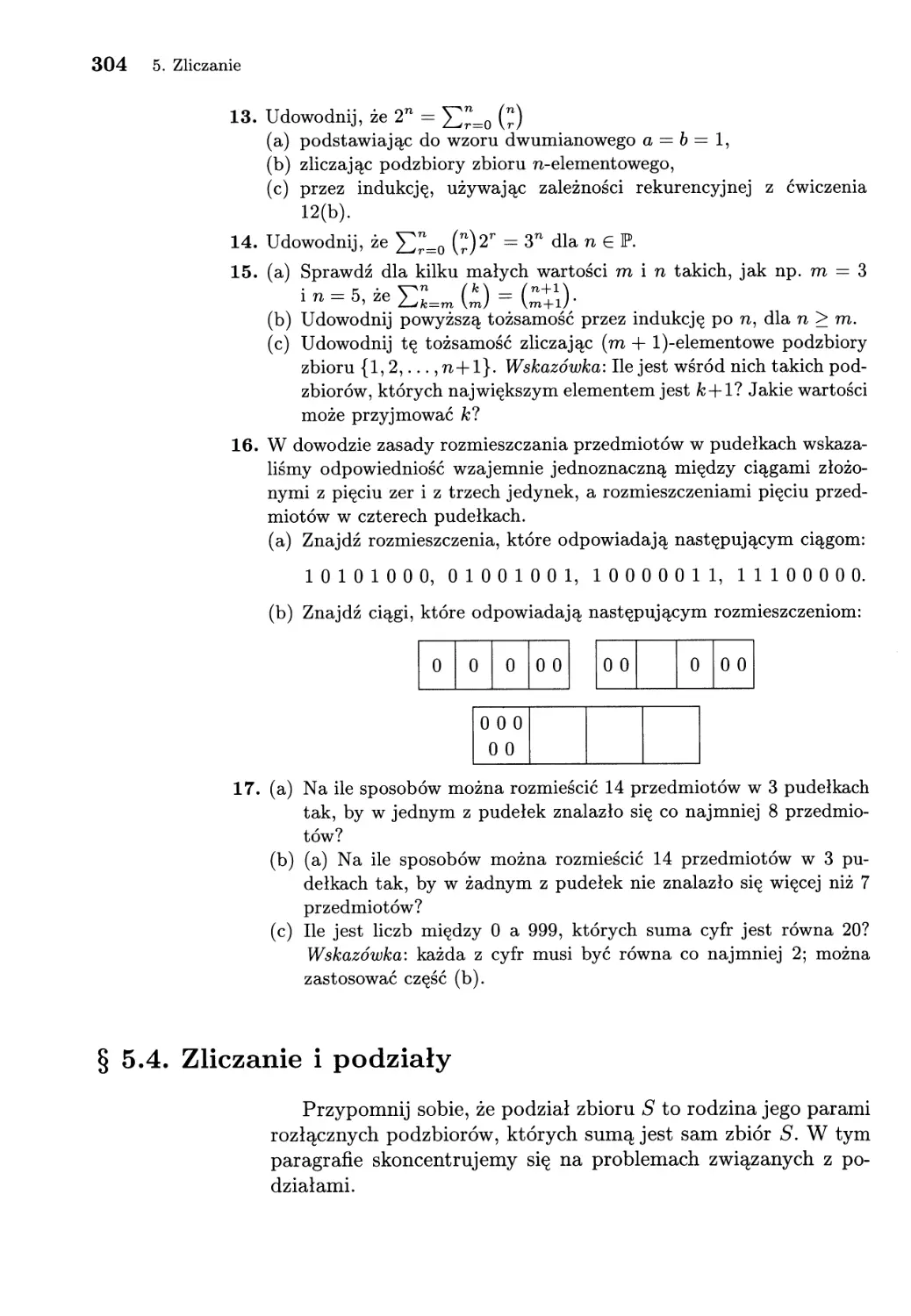 5.4. Zliczanie i podziały