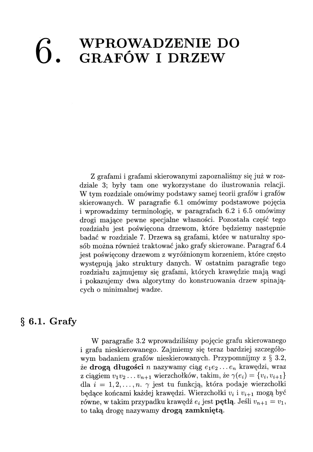 6. Wprowadzenie do grafów i drzew
6.1. Grafy