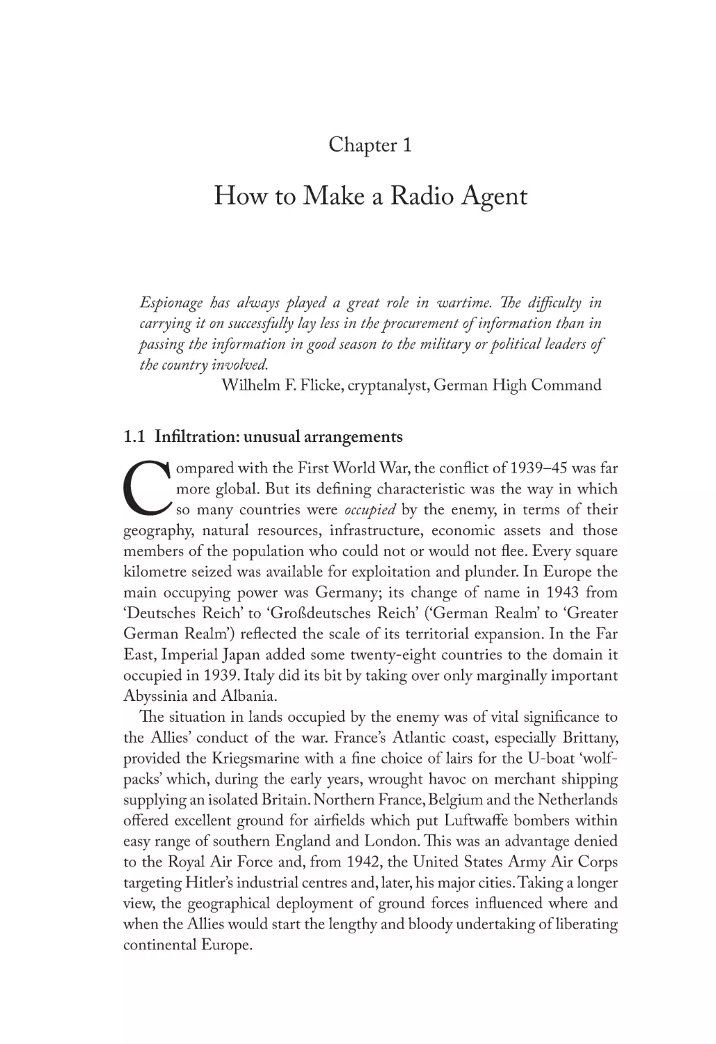 Chapter 1 How to Make a Radio Agent