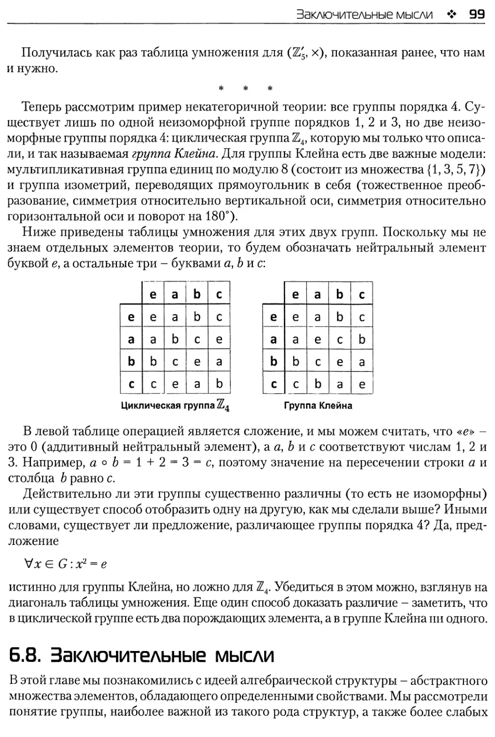 6.8. Заключительные мысли