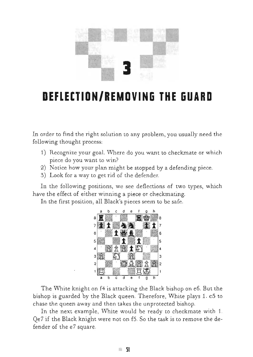03 Deflection / removing the guard