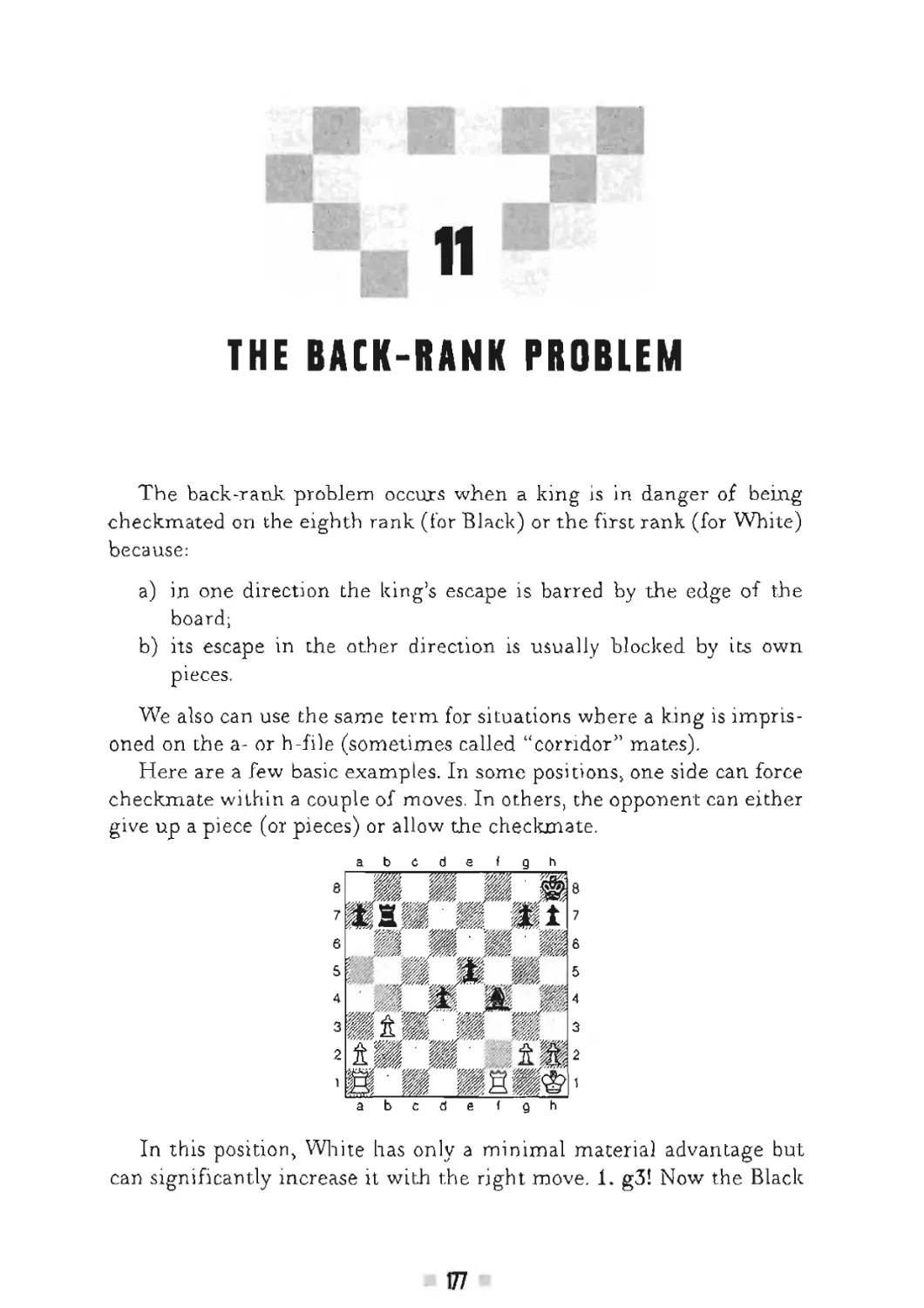 11 The back-rank problem