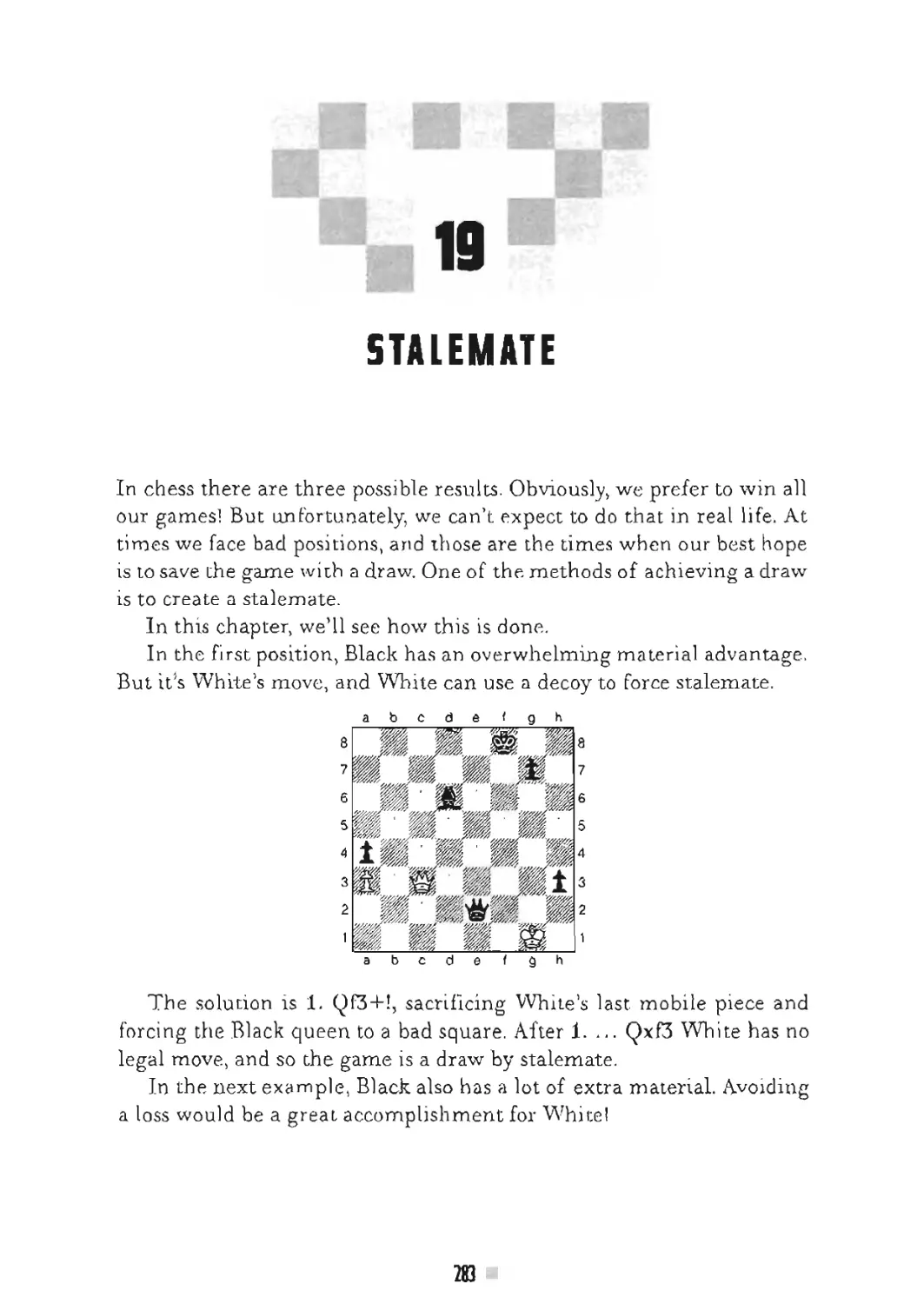 19 Stalemate