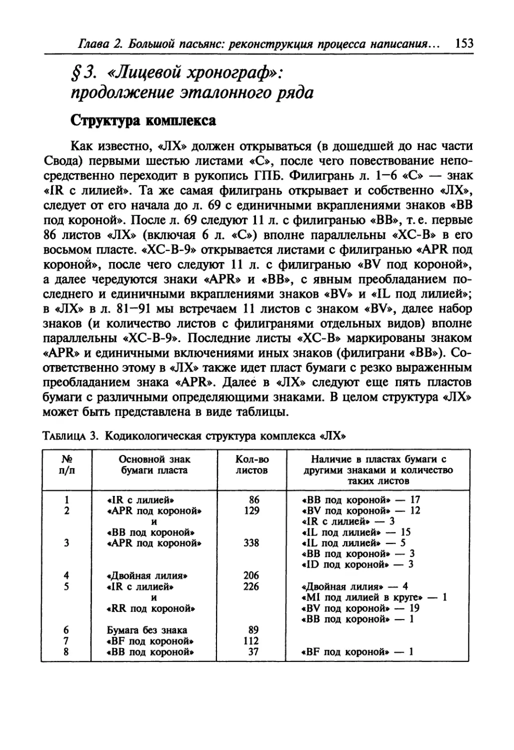 § 3. «Лицевой хронограф»: продолжение эталонного ряда