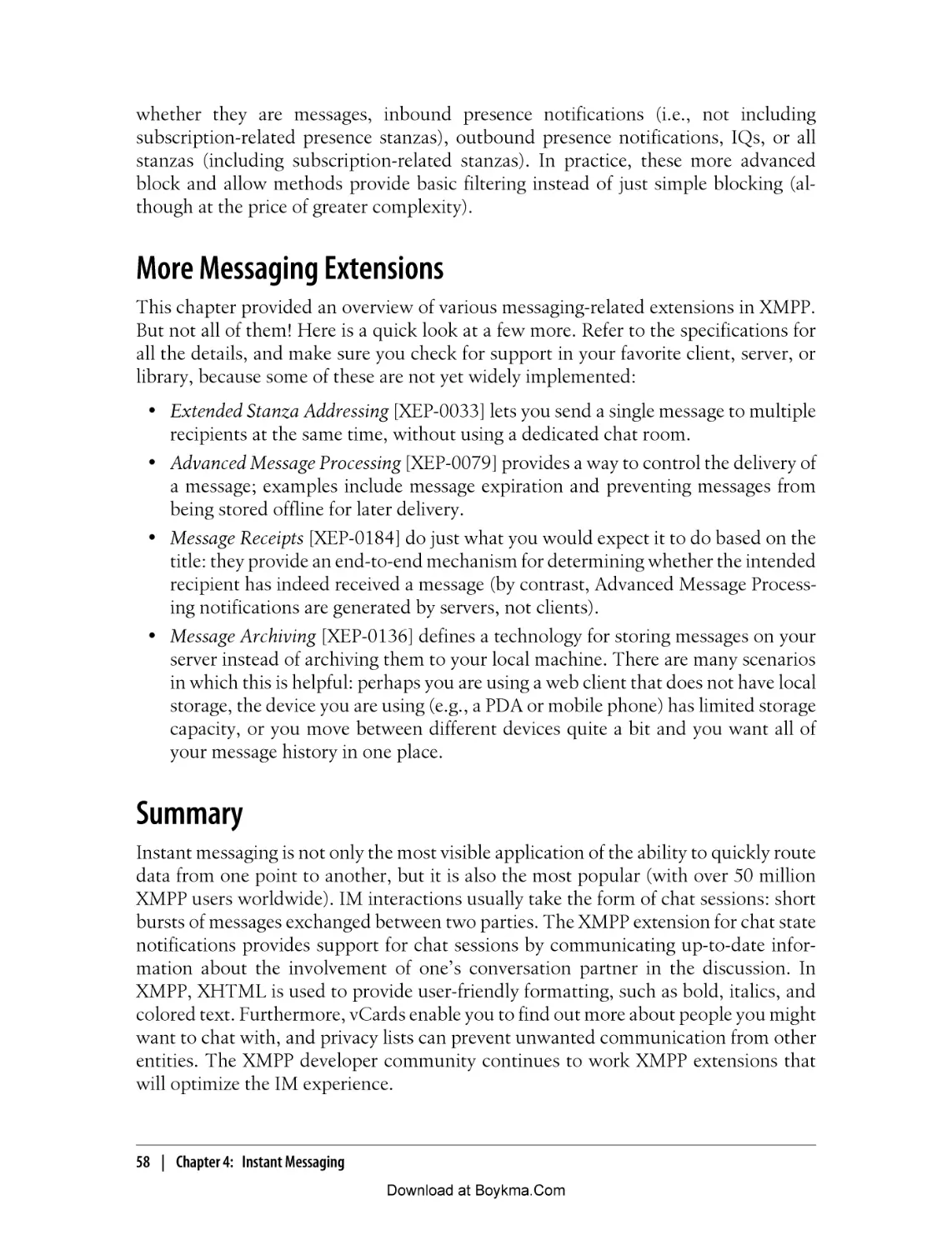 More Messaging Extensions
Summary