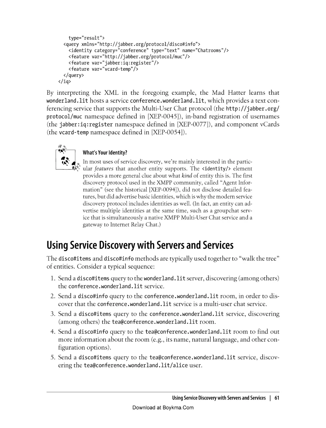 Using Service Discovery with Servers and Services