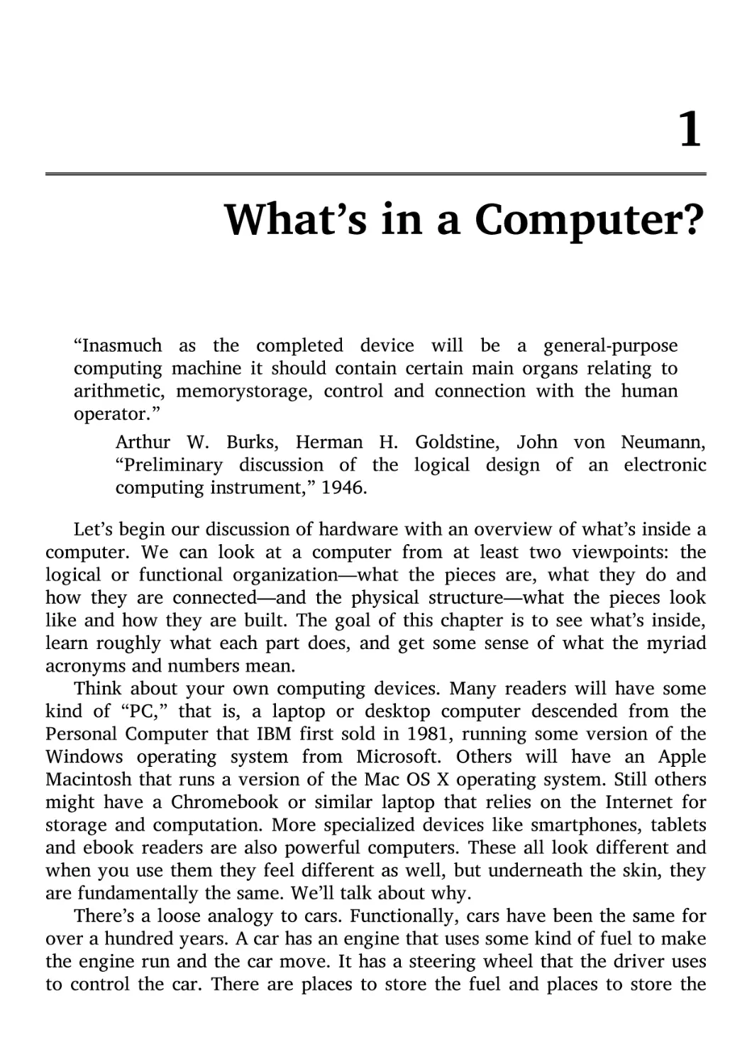 1. What’s in a Computer?