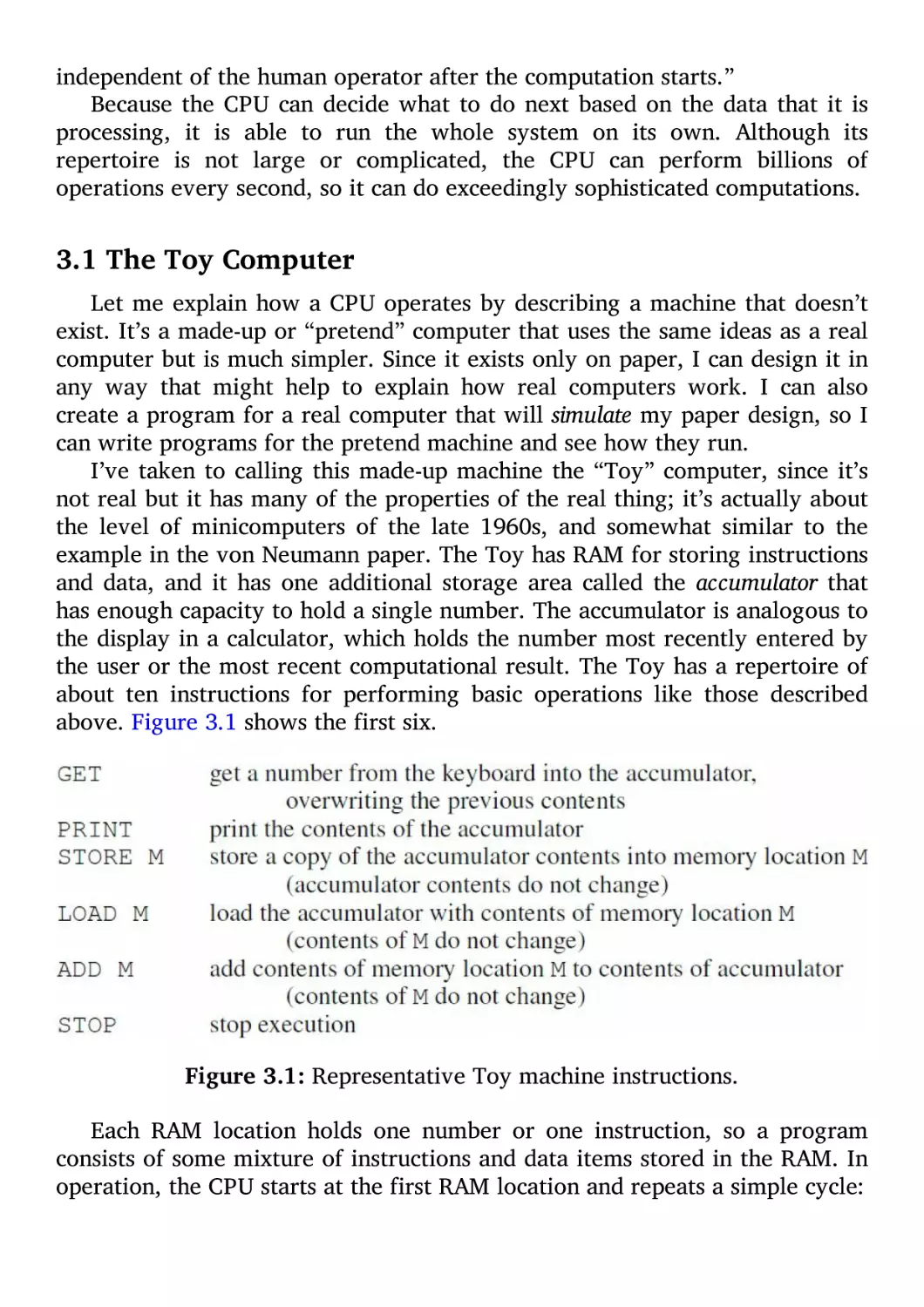 3.1 The Toy Computer
