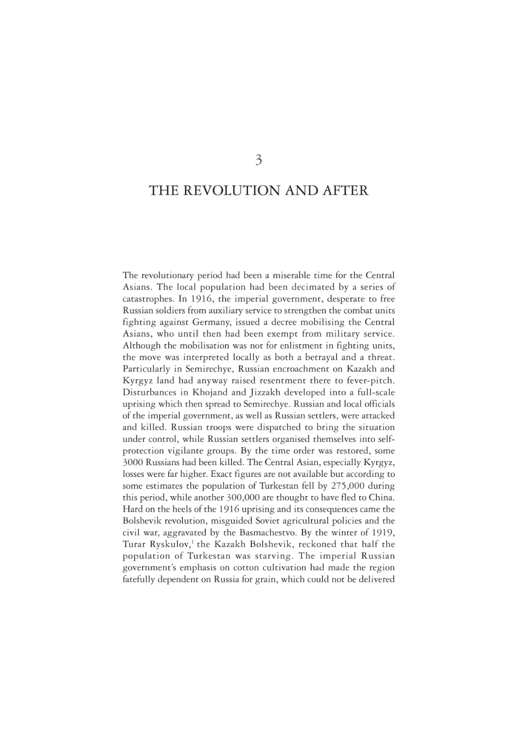 3. The Revolution and After