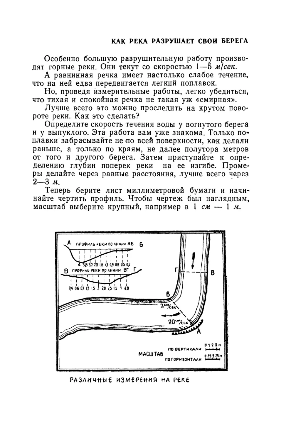 Как река разрушает свои берега