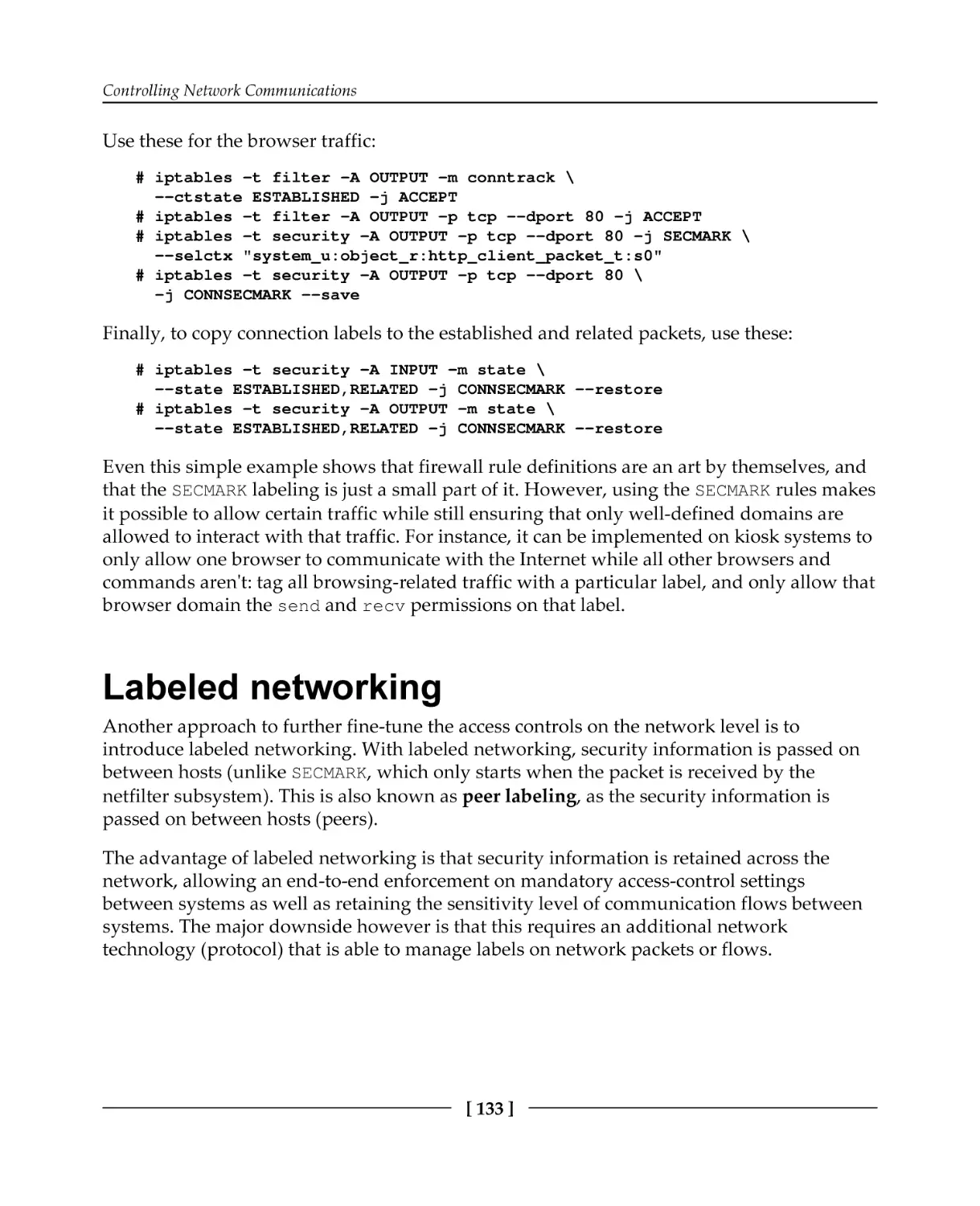Labeled networking