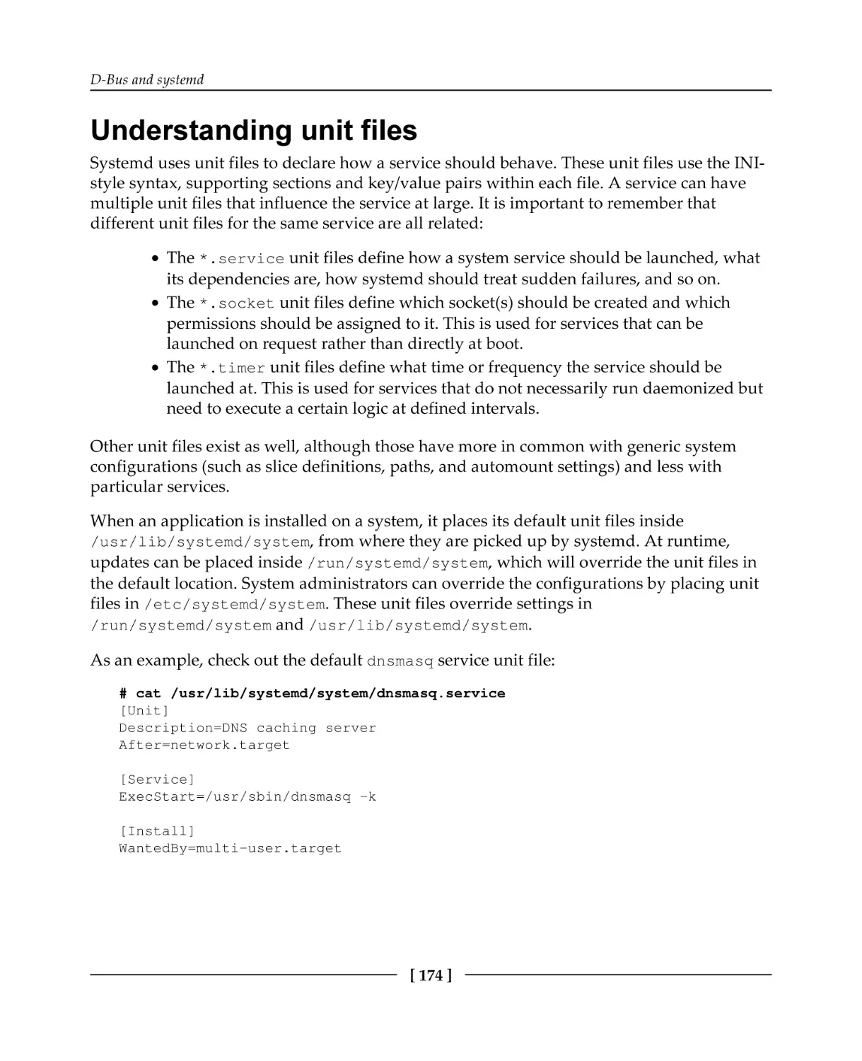 Understanding unit files