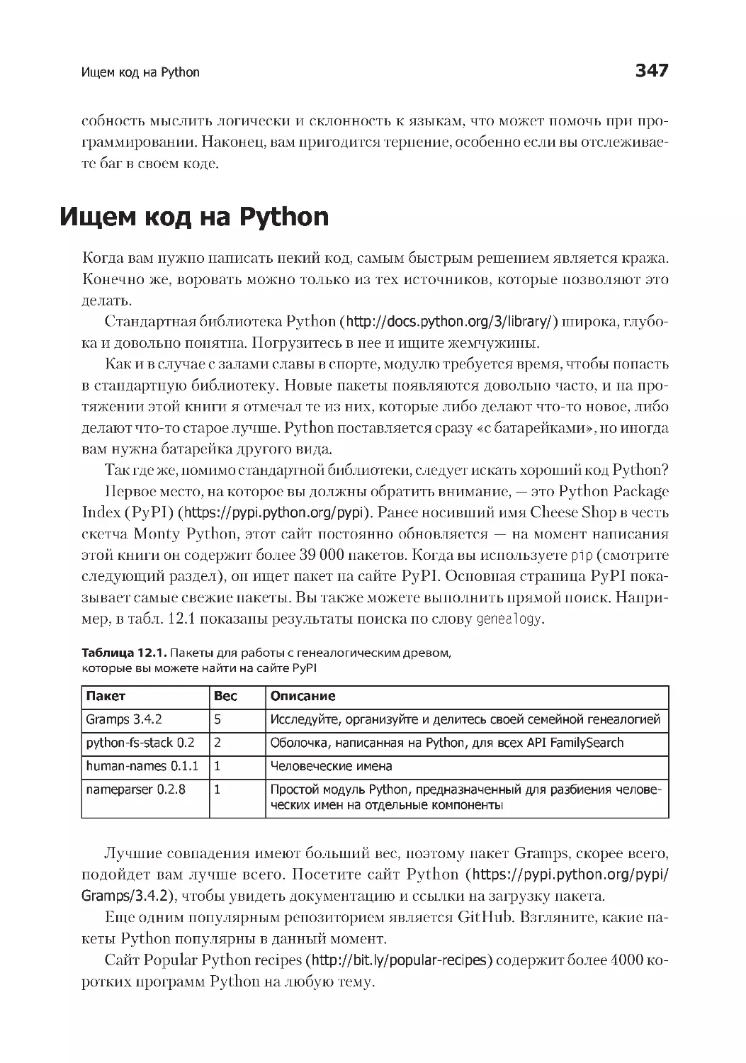 Ищем код на Python