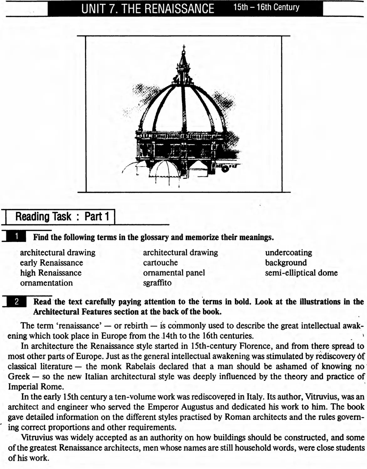 Unit 7. The Renaissance