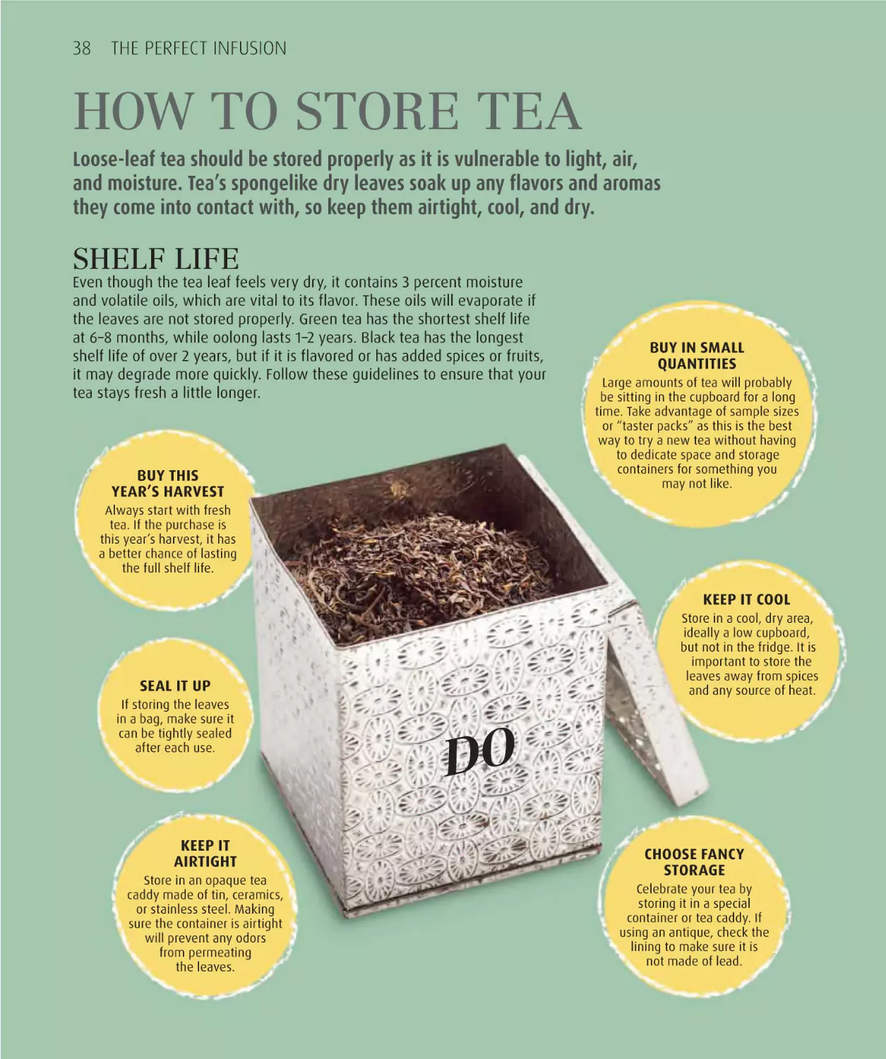 How to store tea 38