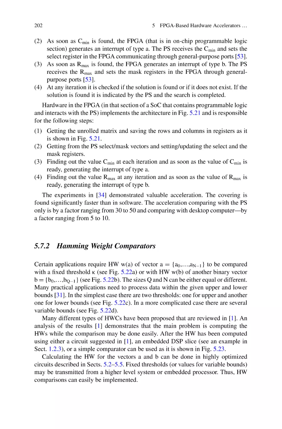 5.7.2 Hamming Weight Comparators