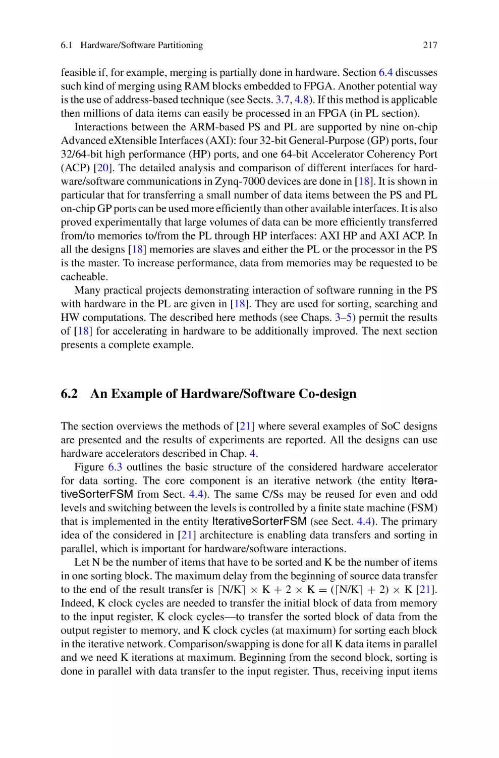 6.2 An Example of Hardware/Software Co-design