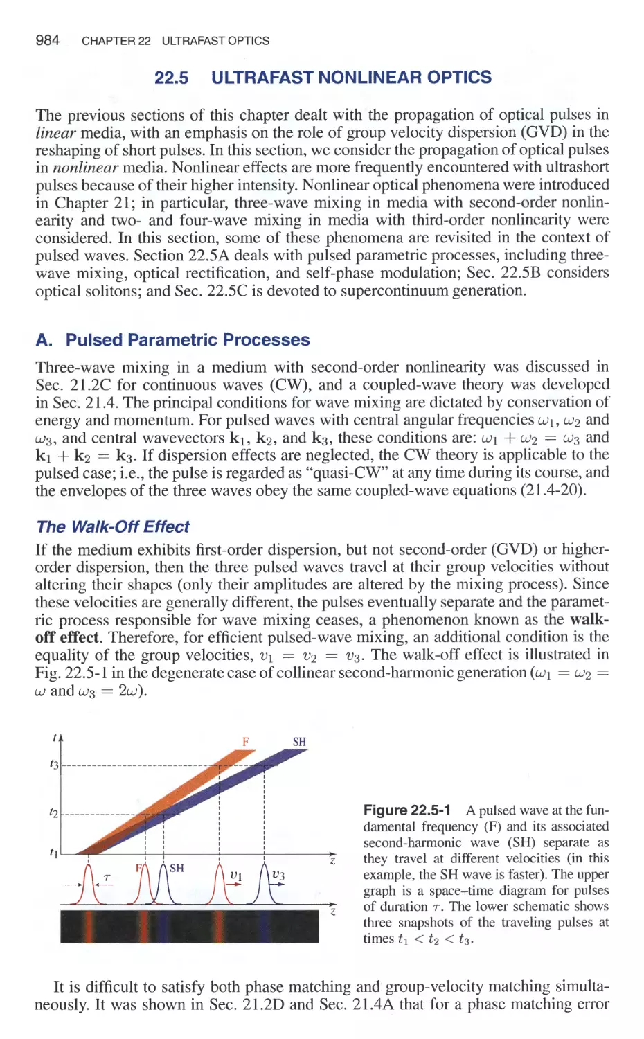 22.5 Ultrafast Nonlinear Optics