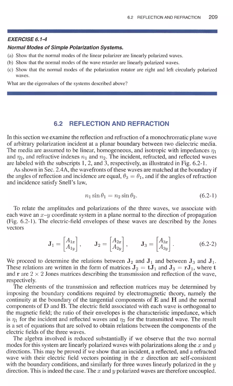 6.2 Reflection and Refraction