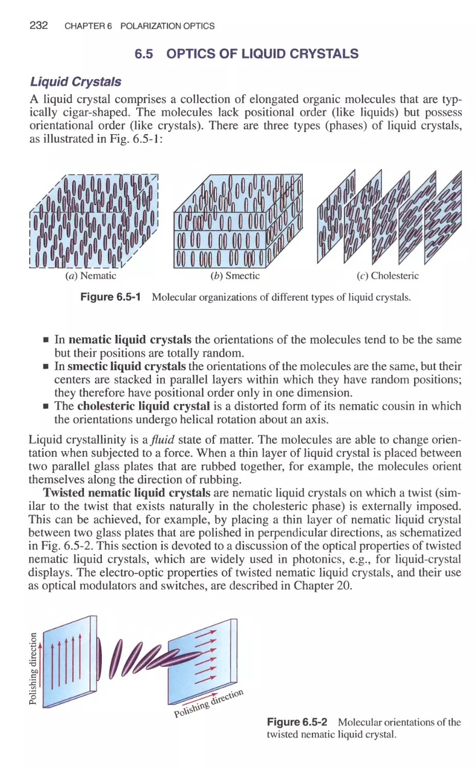 6.5 Optics of Liquid Crystals