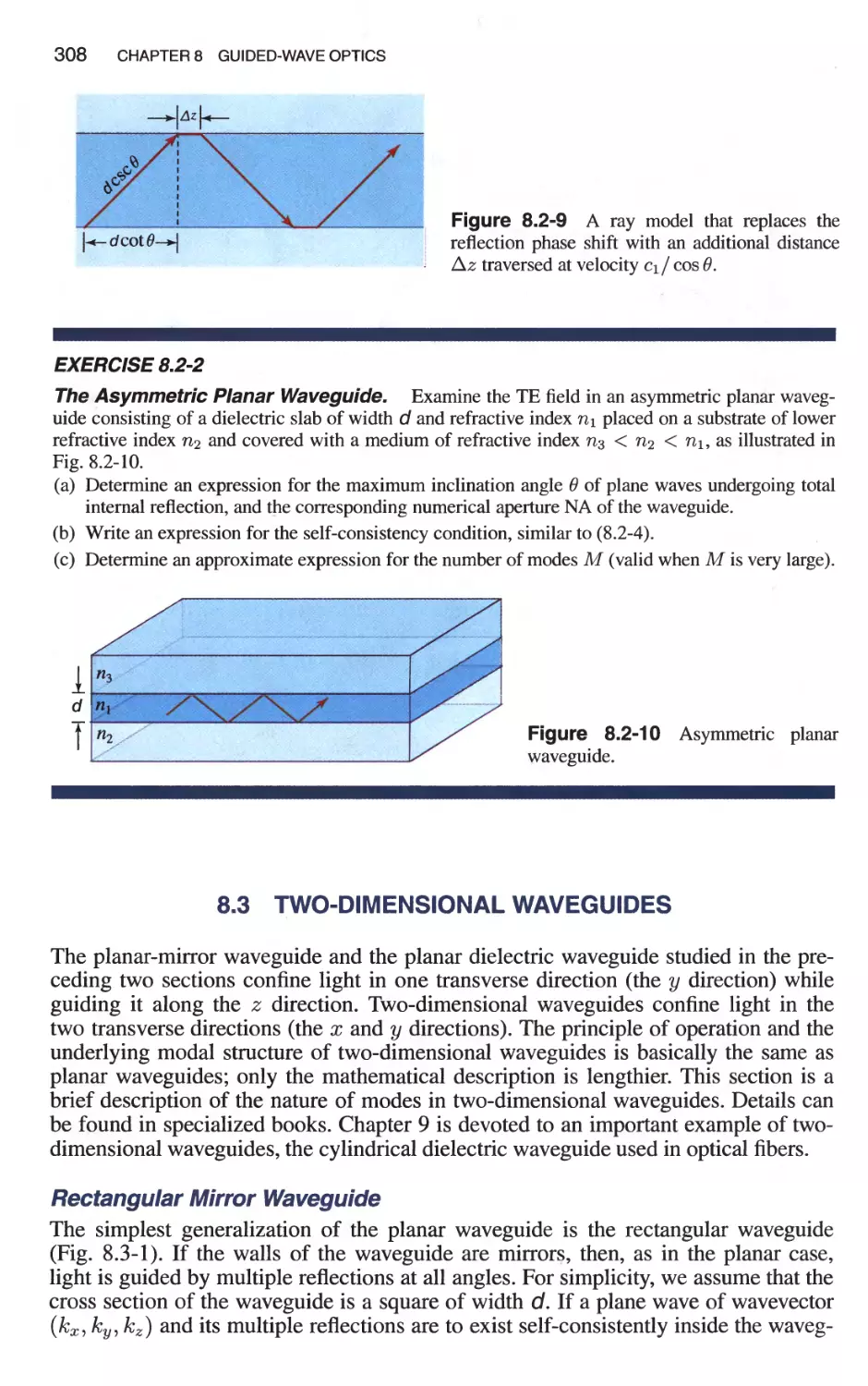 8.3 Two-Dimensional Waveguides