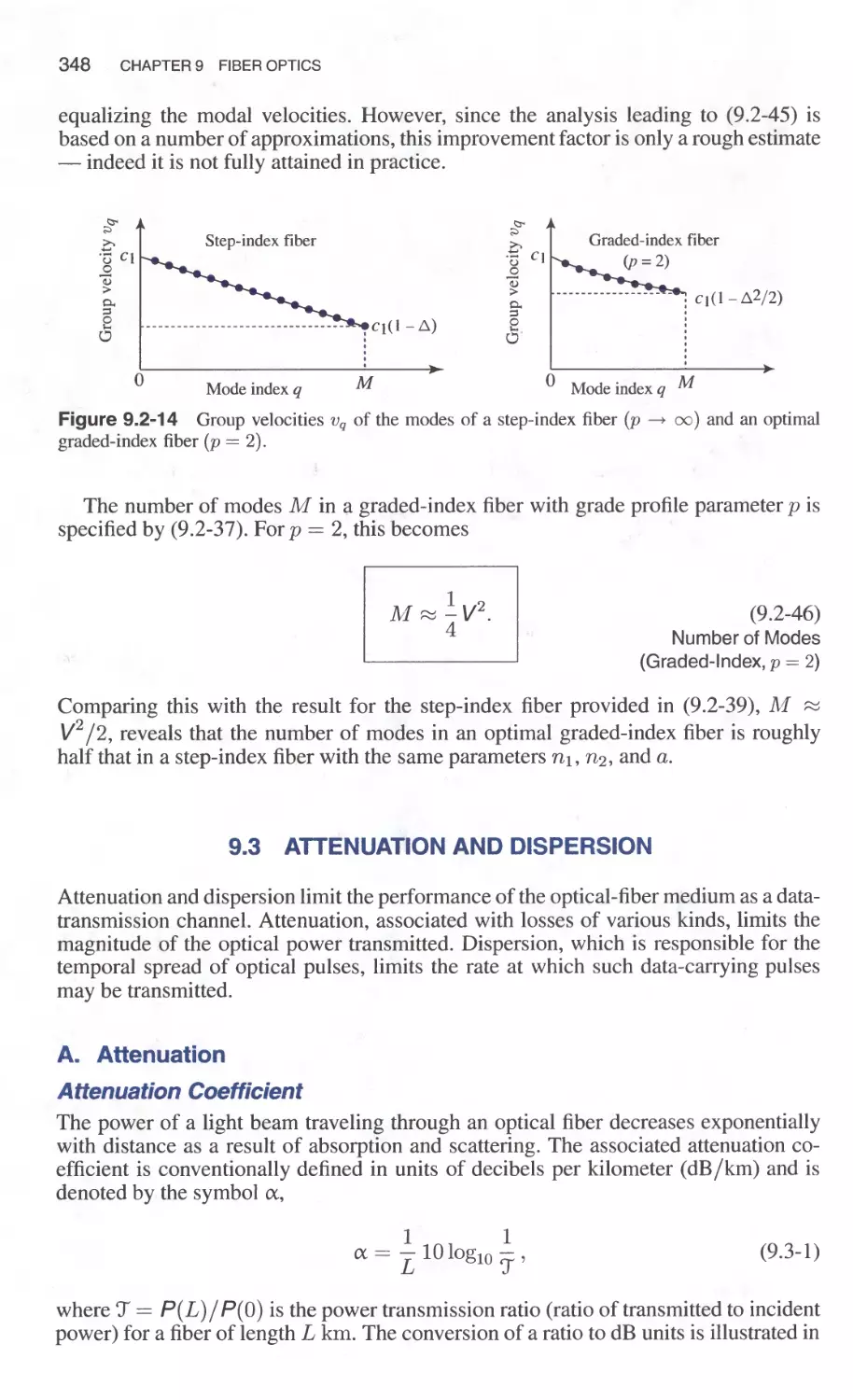 9.3 Attenuation and Dispersion