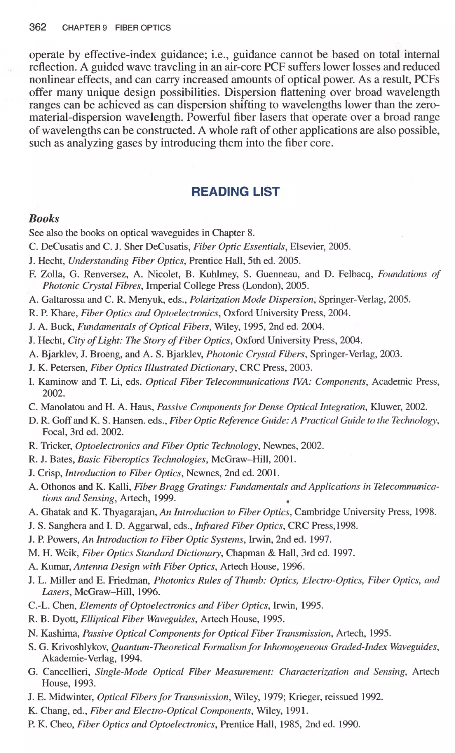 Reading List