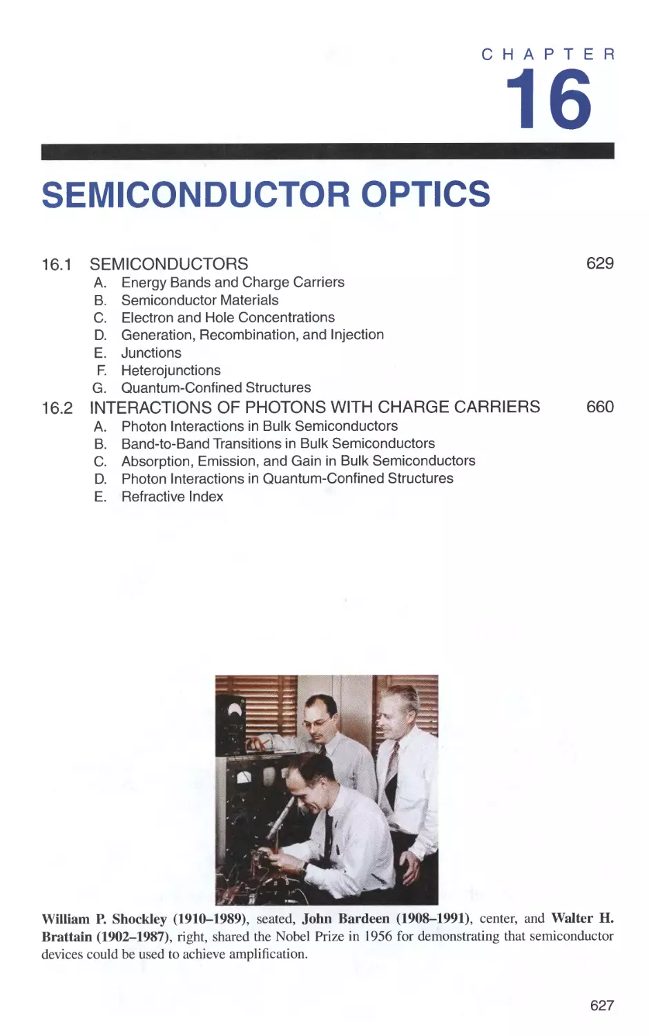 16 SEMICONDUCTOR OPTICS