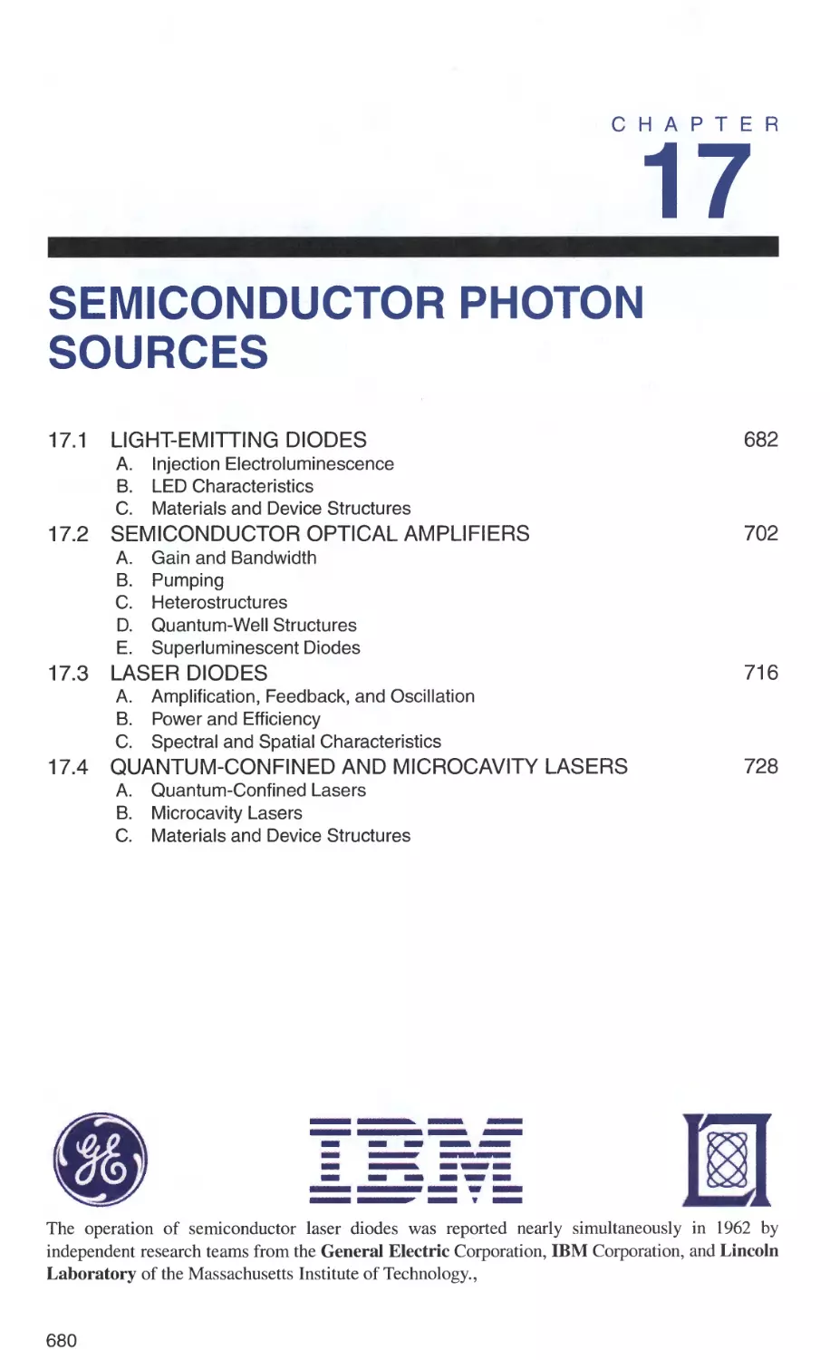 17 SEMICONDUCTOR PHOTON SOURCES