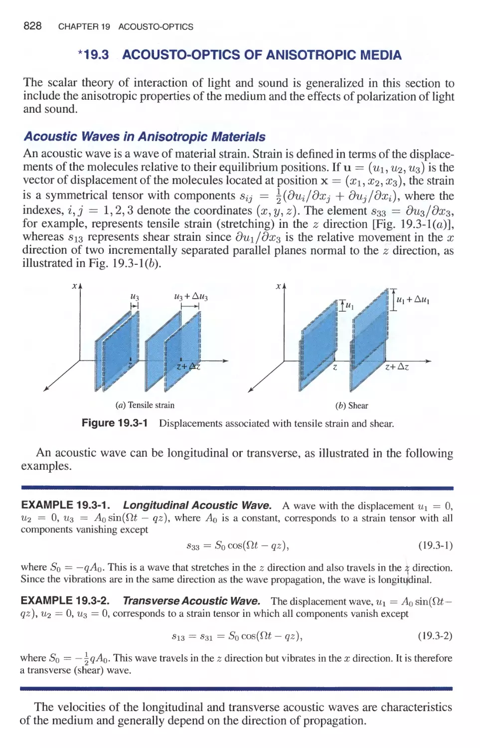 *19.3 Acousto-Optics of Anisotropic Media