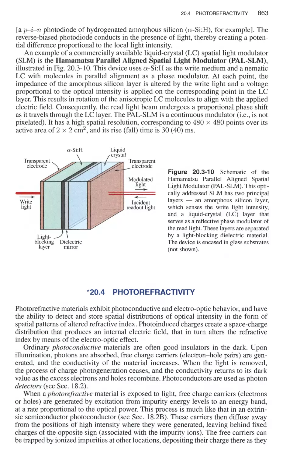 *20.4 Photorefractivity