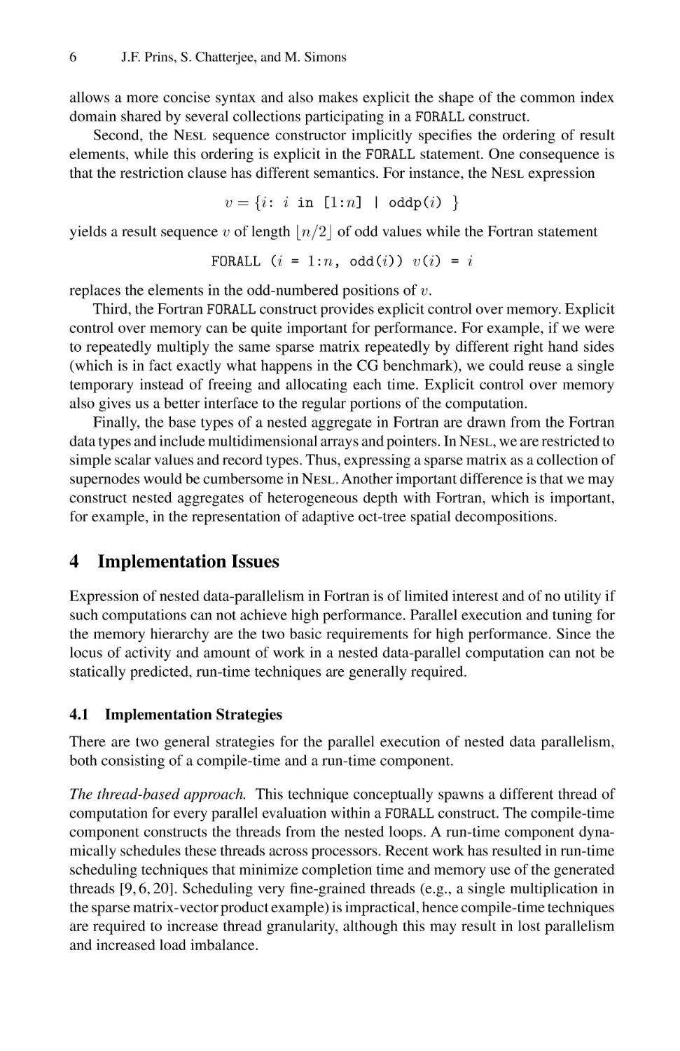 Implementation Issues
Implementation Strategies