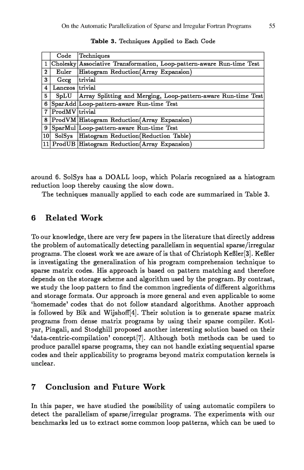 Related Work
Conclusion and Future Work