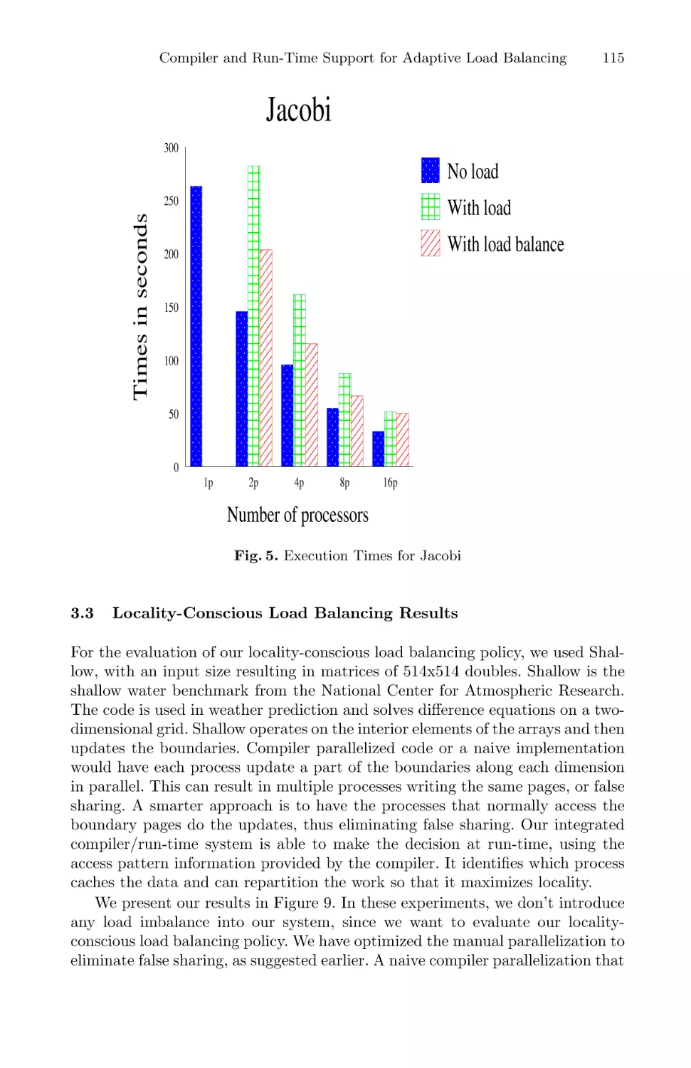 Locality-Conscious Load Balancing Results