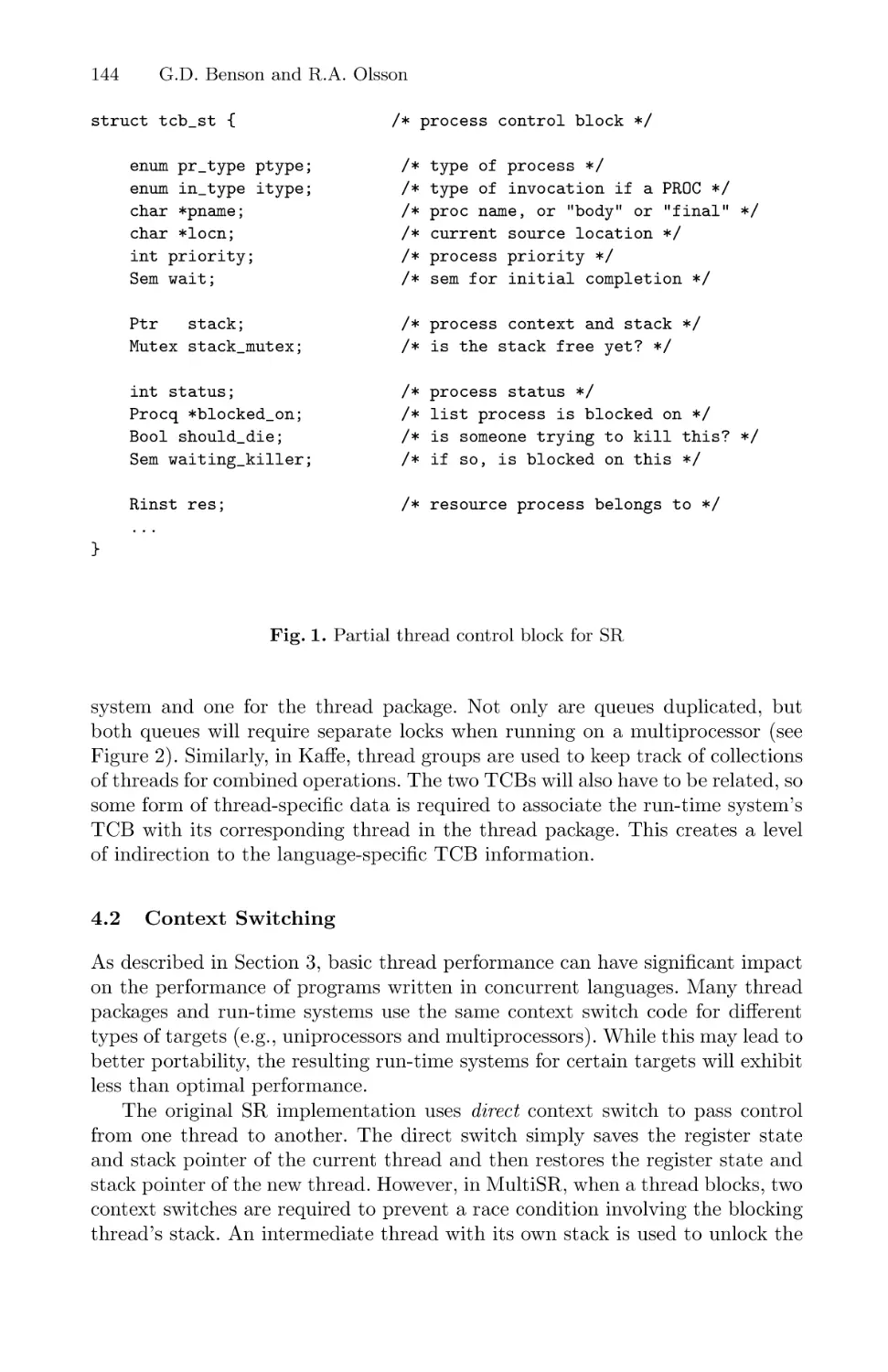 Context Switching