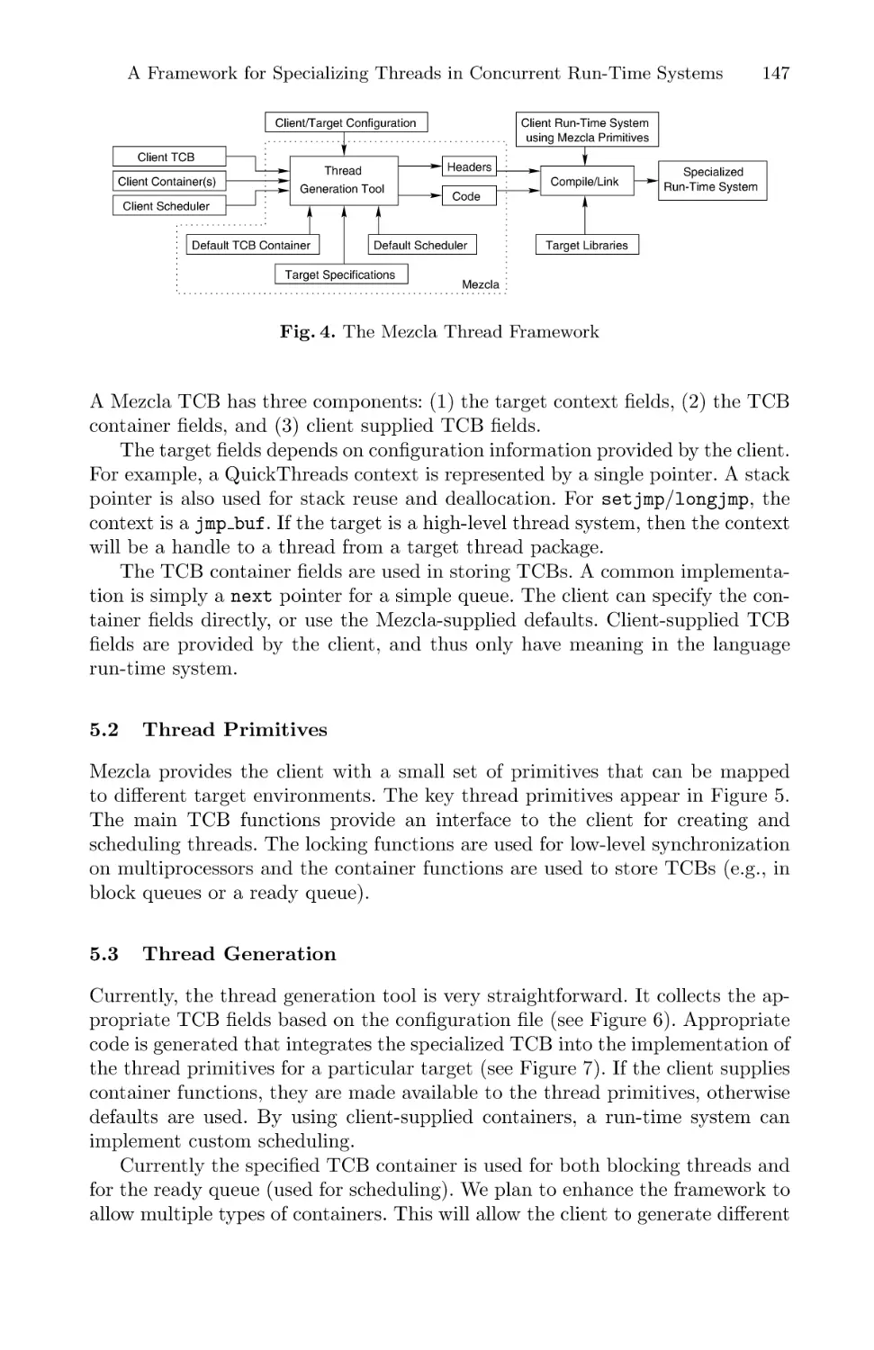 Thread Primitives
Thread Generation