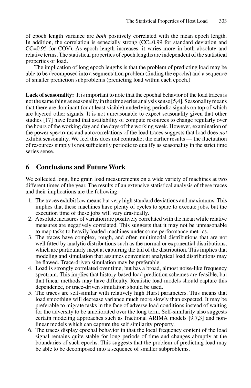 Conclusions and Future Work