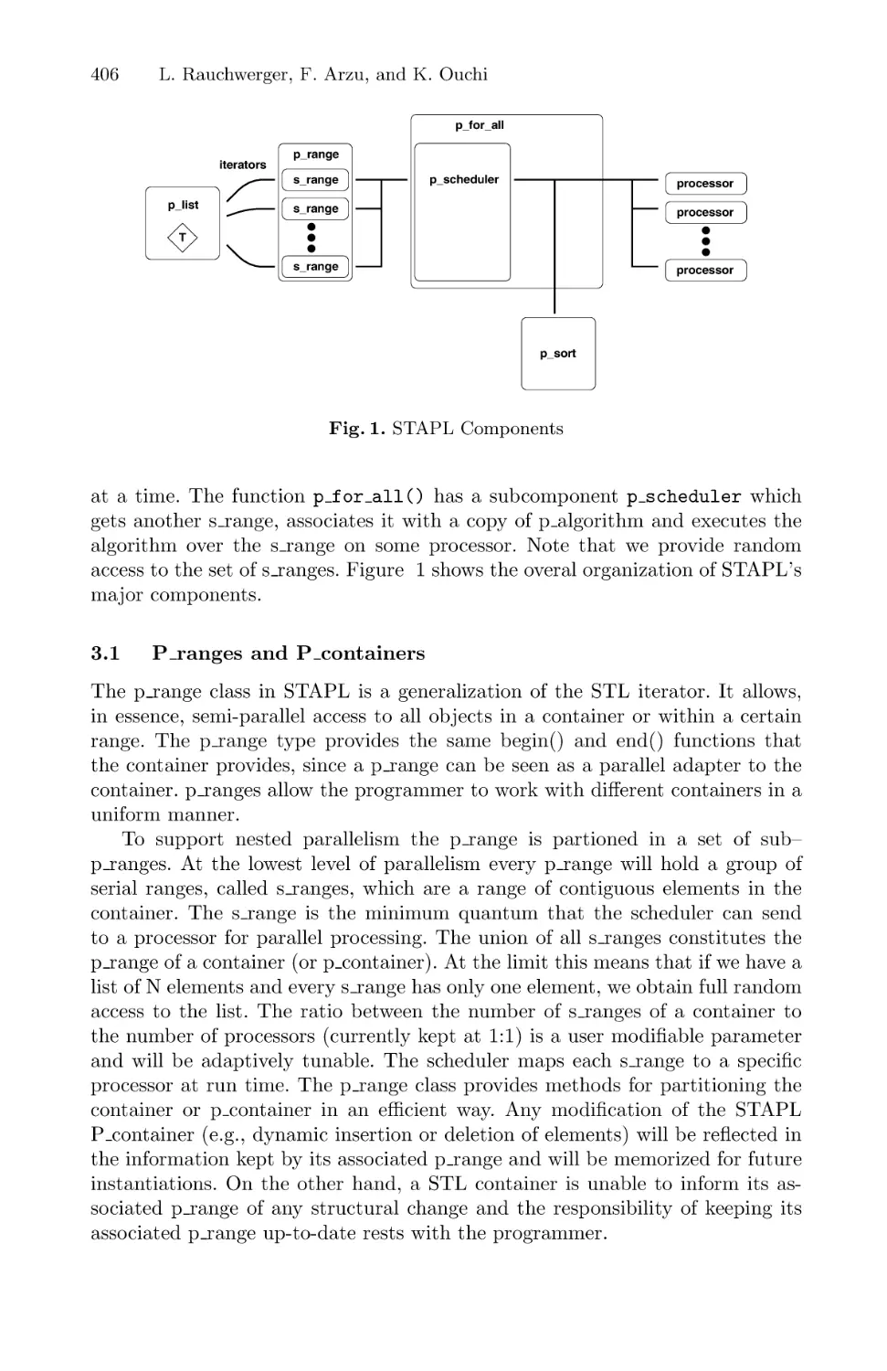 P_ranges and P_containers