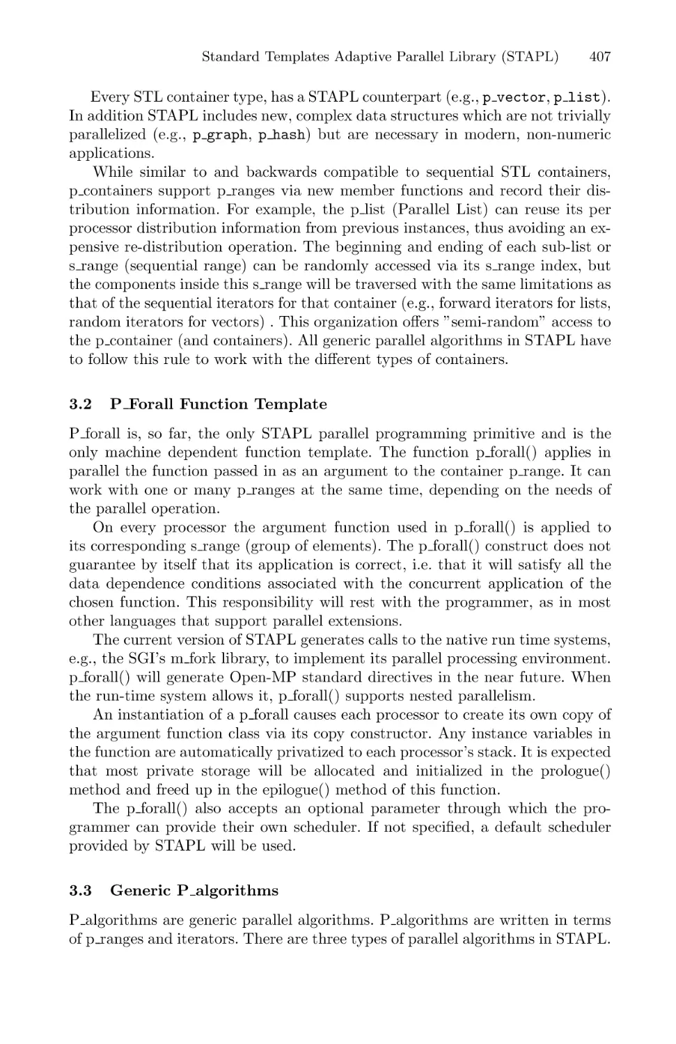 P_Forall Function Template
Generic P_algorithms