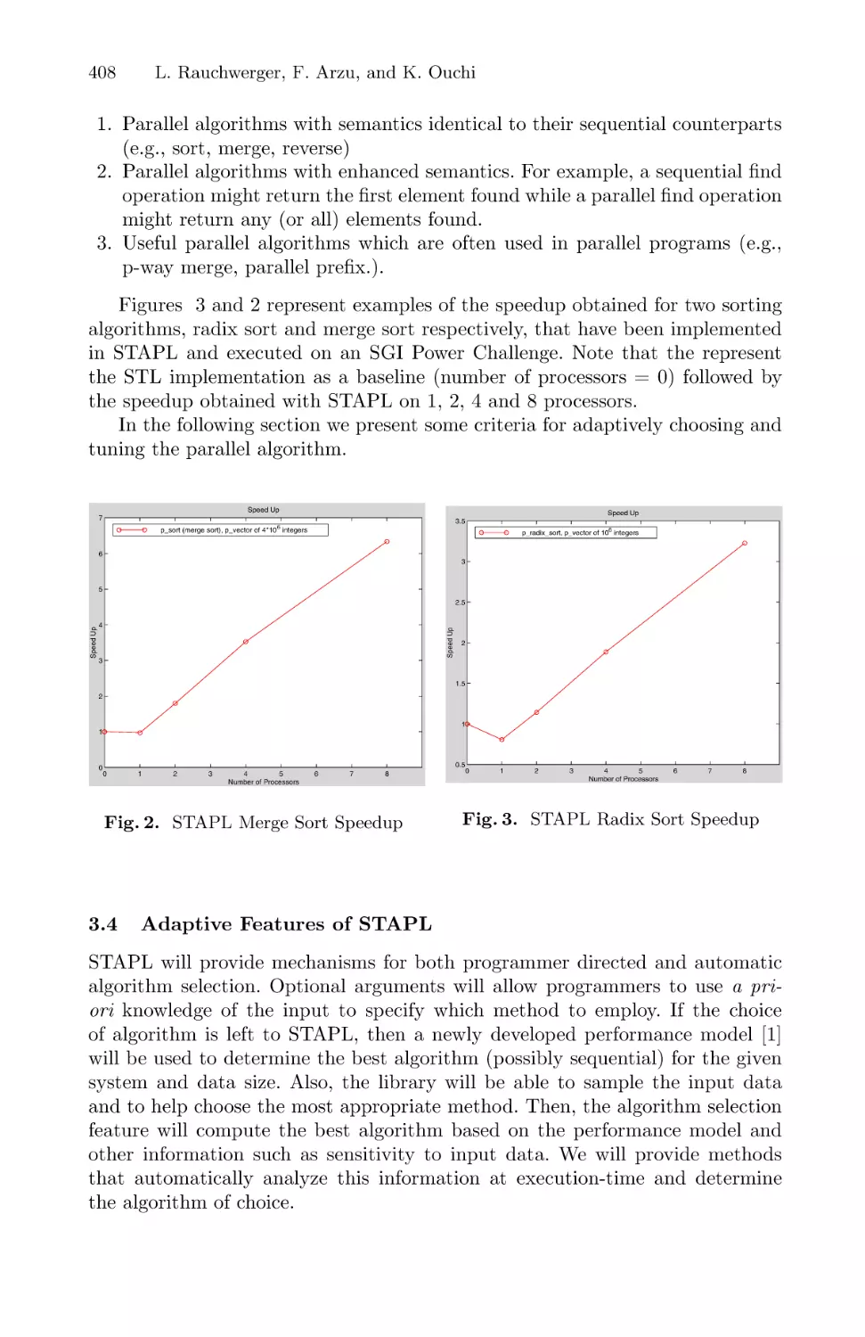 Adaptive Features of STAPL